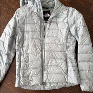 The North Face Women's Light Blue Puffer Jacket